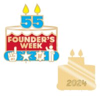 FW2024: 2024 FOUNDER'S WEEK LAPEL PIN