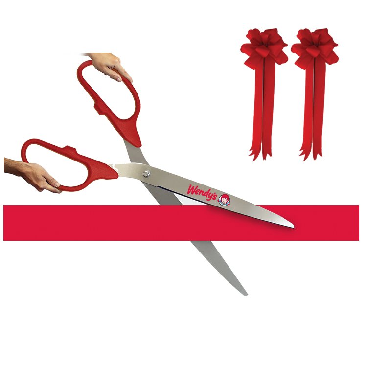 Grand Opening Kit - 10-1/2 Ribbon Cutting Scissors