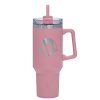 Show product details for DR0321: 40oz Pink Stainless Mug