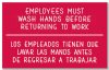 SSOP40: Bilingual Wash Hands Sign